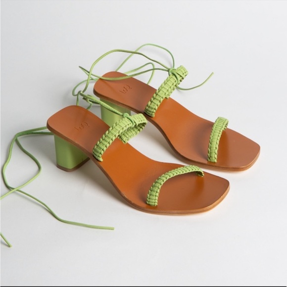 New LOQ Leona sandals in Pomelo green EUSize 38 - Picture 2 of 11